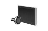 EZVIZ chytré dveřní kukátko s kamerou HP2/ Wi-Fi/ 2K/ 4,3" monitor/ napájení ze sítě a baterie/ 2200 mAh/ černé