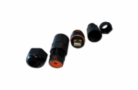 DATACOM Spojka STP CAT6A  2xRJ45 (8p8c) přímá OUTDOOR