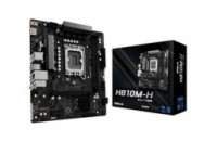 ASRock MB Sc LGA1851 H810M-H, Intel H810, 2xDDR5, 1xHDMI, mATX