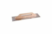 Festa Hladítko nerez, zub 6 mm, 500 x 130 mm, dřevěná rukojeť
