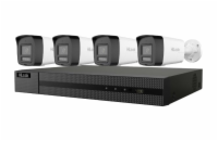 HiLook Powered by HIKVISION/ 4K Smart Hybrid Light KIT Bullet 2TB/ 1x NVR-108MH-C/8P/ 4x IPC-B180HA-LUF