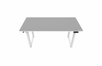COUGAR stůl E-GRAV 160 WHITE elictric 1600 x 750 x 15 mm, 730~1180mm Silent Dual Motor Drive