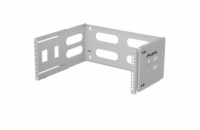 SKLÁDACÍ DRŽÁK PRO MONTÁŽ NA STĚNU 19" 4U 497X400/240 ŠEDÝ LANBERG