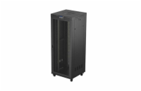 19" VOLNĚ STOJÍCÍ RACKOVÁ SKŘÍŇ 42U 800X800 ČERNÁ LCD PERFOROVANÁ DVÍŘKA LANBERG (PLOCHÉ BALENÍ)