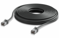 Ubiquiti UniFi Premium Patch Cable Outdoor 12m - Patch kabel, Cat6a, venkovní, černý, 12m