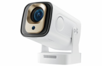 HELMER chytrý přenosný projektor SP 700/ Full HD/ 400 ANSI lm/ HDMI/ USB/ BT/ Wi-Fi/ Auto Focus/ Repro/ Android 13/ bílý