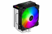 EVOLVEO QuietCool7, CPU chladič s digitálním displejem, 6x heatpipe, černý