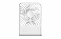 Mini přenosný ventilátor HOCO HX123 bílý