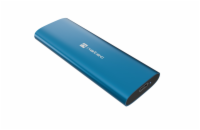 Externí box pro SSD Natec RHINO M.2 NVME LITE USB-C 3.2 GEN 2, hliníkové tělo, HORIZON BLUE