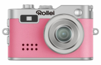 Rollei Mini Digitalkamera/ 2 MPix/ 0,96" LCD/ 1080p video/ Růžová