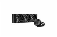 DEEPCOOL Vodní chladič LE360 V2 ZERO DARK, 3x120mm, ARGB, AM5, LGA1851, černá