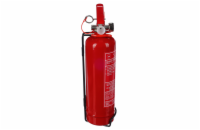 SIXTOL Práškový hasicí přístroj FIRE STOP 1 kg, ABC, celokovový, včetně kovového držáku
