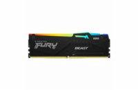 KINGSTON DIMM DDR5 32GB 5200MT/s CL40 FURY Beast Černá RGB