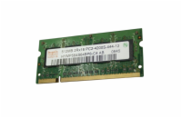 Hynix 512MB DDR2 PC4200 533MHz CL4 SODIMM Operační paměť Hynix 512MB DDR2 533 MHz CL4 SODIMM pro notebooky. PN HYMP564S64BP6-C4.