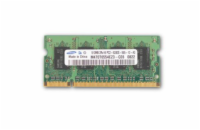 Samsung 512MB DDR2 PC5300 667MHz CL5 SODIMM Operační paměť Samsung 512MB DDR2 667 MHz CL5 SODIMM pro notebooky. PN M470T6554EZ3-CE6.