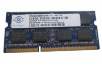 Nanya 2GB DDR3 PC10600 1333MHz SODIMM CL9 Operační paměť pro notebooky, Nanya 2GB DDR3 1333MHz SODIMM CL9