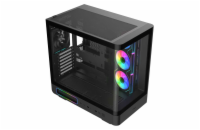 FSP M581-BA/Midi Tower/Transpar./Černá