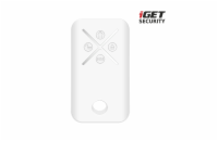 iGET SECURITY MP5 - dálkové ovládání (klíčenka) pro alarm M6-4G, výdrž baterie až 3 roky