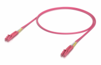 Ubiquiti OM4 Duplex LC UPC Fiber Patch Cable 1m - Multi-mode patch kabel, duplex LC, délka 1m