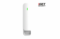 iGET SECURITY MP31 - bezdrátový záclonový pohybový PIR senzor pro alarm M6-4G s nastav. citlivosti