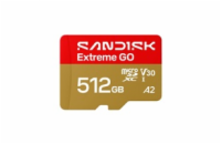 SanDisk micro SDXC karta 512GB Extreme GO (240 MB/s , UHS-I U3 V30)
