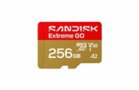 SanDisk micro SDXC karta 256GB Extreme GO (240 MB/s , UHS-I U3 V30)