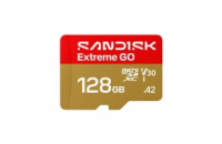 SanDisk micro SDXC karta 128GB Extreme GO (240 MB/s , UHS-I U3 V30)