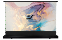 ELITE SCREENS plátno elektrické od podlahy vzhůru 100" (254cm)/ 16:9/ 125×222cm/ gain 0,8/ case černý/ CLR5 / pro UST