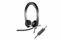 Logitech náhlavní souprava USB H650e stereo - černá