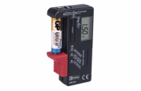 Emos LCD tester baterií UNI D3 - AA, AAA, C,D, 9V a knoflíkové, LCD displej