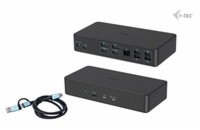 i-Tec USB 3.0 / USB-C / Thunderbolt 3 Professional Dual 4K Display Docking Station Generation 2 + Power Delivery 100W CADUAL4KDOCKPD2 i-tec USB 3.0/USB-C/Thunderbolt 3 Professional Dual 4K Display Doc