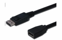 PremiumCord DisplayPort prodlužovací kabel M/F 2m
