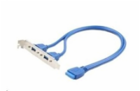 GEMBIRD Kabel USB 3.0 PORTY přídavné 2 x USB pro m/b
