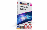 Bitdefender Total Security - 5 zařízení na 1 rok - elektronická licence do emailu