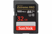 SanDisk SDHC karta 32GB Extreme PRO (100 MB/s Class 10, UHS-I U3 V30)