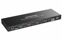 PremiumCord khswit41e PREMIUMCORD HDMI switch, 4K@60Hz HDMI2.0 KVM 4:1, s dálkovým ovladačem