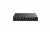 MERCUSYS switch MS110P (10x100Mb/s,8xPoE+,65W,fanless)