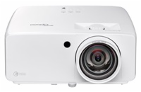 Optoma projektor ZK521ST (DLP, Laser, 4K UHD, 5100 lm 2xHDMI, RS232, RJ45, USB-A power, repro 1x15W)