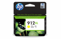 HP cartridge 912XL (yellow, 825str.) pro HP OfficeJet 8013, HP OfficeJet Pro 8023