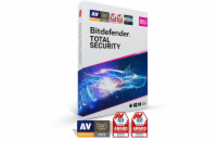 Bitdefender Total Security - 10 zařízení na 3 roky - elektronická licence do emailu