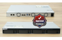 QNAP TS-435XeU-4G (2,2GHz, 4GB RAM, 4x SATA, 2x M.2 NVMe, 2x 2,5GbE, 2x 10GbE SFP+, malá hloubka)