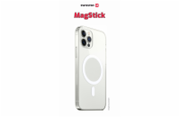 Swissten pouzdro clear jelly MagStick iPhone 15 PLUS transparentní
