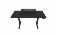 COUGAR stůl E-STAR 120 electric 1200 x 600 x 15, 720-1170mm, carbon design, monitor stand, pad, paměť nastavení 2 módy