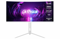 DAHUA 30" LED LM30-E330CW/ herní/ VA panel/ 2560x1080 (WFHD)/ 3000:1/ 1ms/ HDMI/ DP/ VESA 75x75/ bílý