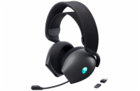 DELL bezdrátová náhlavní souprava  AW725H/ Wireless gaming Tri - mode Headset/ sluchátka + mikrofon/ černá