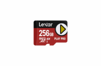 Lexar paměťová karta 256GB PLAY Pro microSDXC™ Express 7, čtení/zápis 900/600 MB/s 