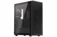 Endorfy skříň Ventum 400 Air / ATX / 4x120mm fan / 2xUSB 3.0 / USB-C / mesh panel / tvrzené sklo / černá