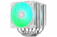 DEEPCOOL chladič AG620 G2 WH ARGB/ 2x 120mm fan / 6x heatpipes / PWM / pro Intel i AMD / bílý