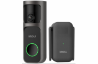 Imou chytrý domovní zvonek 3 Kit/ Wi-Fi/ 4Mpix/ 1920 x 1920/ H.265/ senzor pohybu/ IR přísvit/ černý/ CZ app