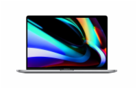 Notebook Apple MacBook Pro 16" Touch Bar (2019) Space Gray  Notebook - 16 palců, 16 GB, Intel Core i7-9750H 2.60 GHz, 512 GB NVMe SSD, macOS, 3072 x 1920 px, Intel UHD Graphics 630 + AMD Radeon Pro 5